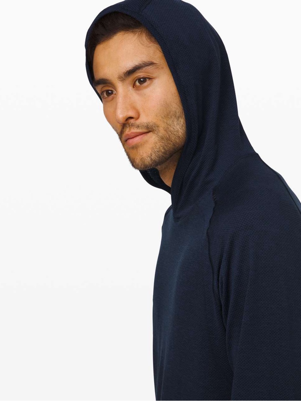 Lululemon Men’s Metal Vent Tech Hoodie 2.0 - Mineral Blue / True Navy